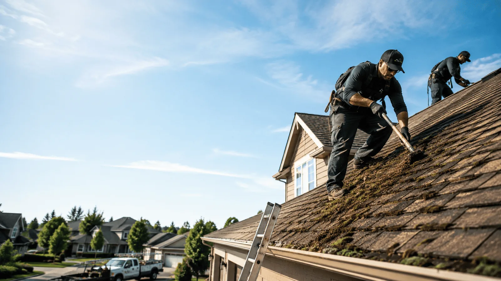 Roof Moss Removal in Weinert, TX near me